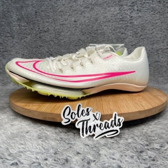 Nike Air Zoom Maxfly Track Field Spikes Sizes Men Lemon Guava Pink
